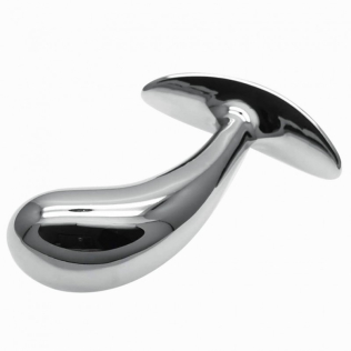 Анальний стимулятор металевий bdsm4u G-spot Plug Medium