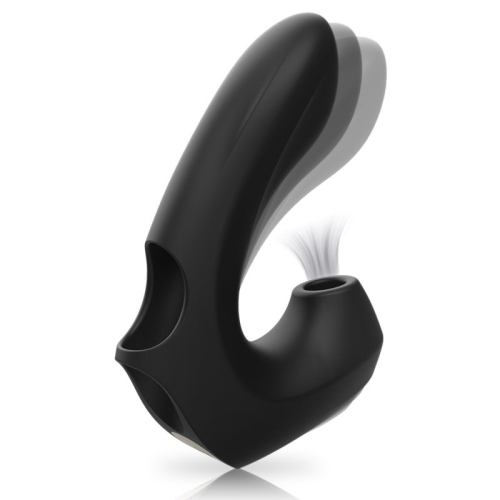 Вакуумний вібратор для кліторальної стимуляції на палець Ibiza Thimble Sucking Vibrator чорний - 2