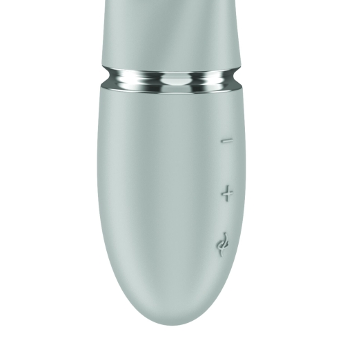 Вібратор-кролик із перловим масажем сіро-зелений Satisfyer Pearl Bunny 2 Greygreen - 6