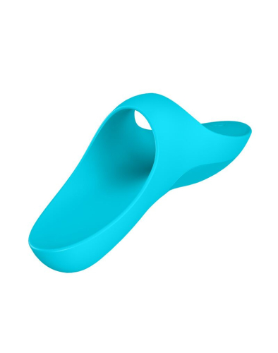 Вибратор на палец для клитора голубой Satisfyer Teaser Light - 5