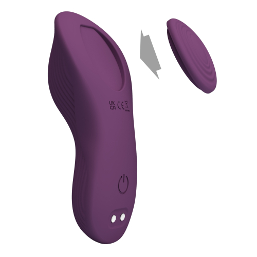 Смарт стимулятор для клітора фіолетовий Lybaile Pretty Love MANE Mobile APP remote control - 5