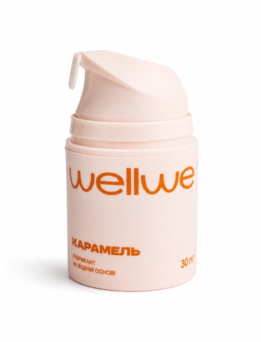 Оральный лубрикант на водной основе со вкусом Карамели wellwet 30 мл - 4