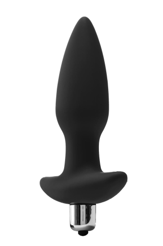 Анальна пробка з віброкулею чорна Dreamtoys FantASSstic - 2