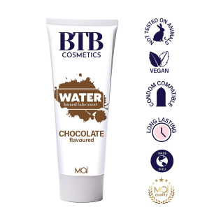 Лубрикант на водній основі з ароматом шоколаду Mai BTB Flavored Chocolate 100 мл
