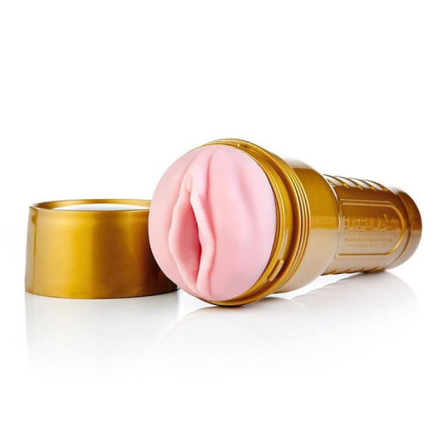 Мастурбатор в колбе вагина рельефный телесного цвета Fleshlight - 3
