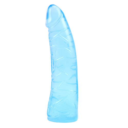 Фаллоімітатор гелевий блакитного кольору Chisa Teaser Jelly Dildo - 2