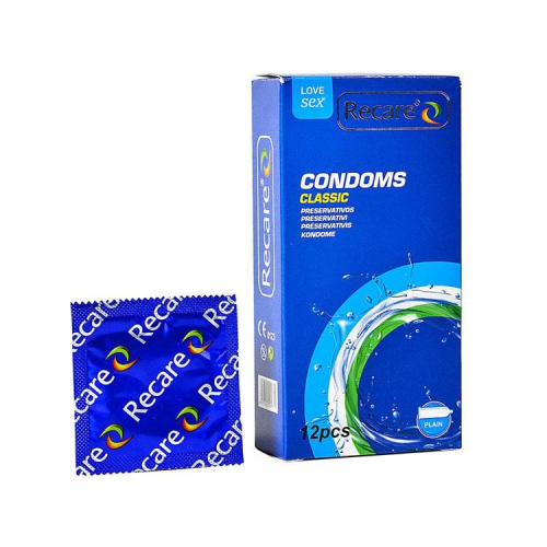 Презервативы классические Recare Classic Condoms 12 штук - 1