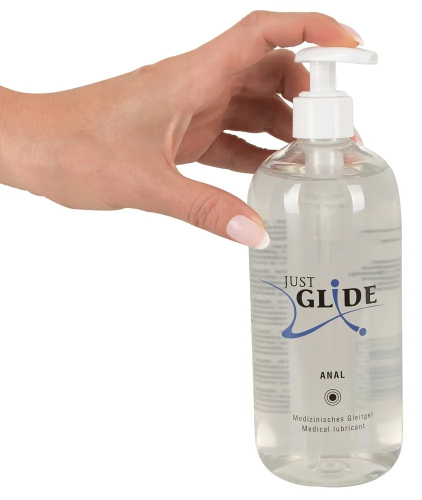 Гель-лубрикант для анального секса Just Glide Anal 500 мл - 3