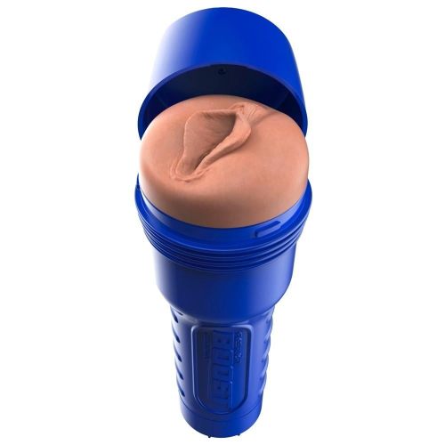 Мастурбатор в колбе вагина телесного цвета Fleshlight - 6