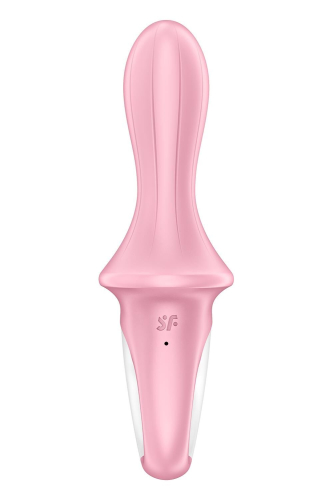Анальный вибратор розового цвета Satisfyer Air Pump Booty 5+ - 5