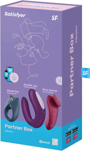 Набор секс игрушек Double Joy Sexy Secret Royal One Satisfyer Partner Box 3 - 8
