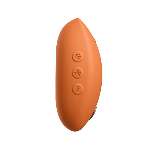 Вібратор для стимуляції клітора з підігрівом оранжевий We-Vibe Temp Tangerine - 4