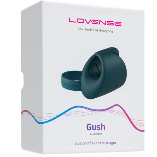 Смарт вібратор мастурбатор для головки члена Lovense Gush - 6