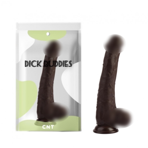 Фаллоимитатор реалистик на присоске Orgasm Probe Cock коричневый - 1