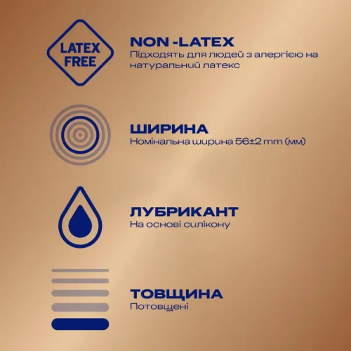 Презервативы из синтетического латекса с силиконовой смазкой Durex Real Feel 12 штук - 9
