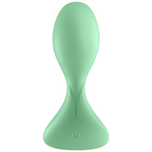 Анальна вібропробка з керуванням із смартфона зеленого кольору Satisfyer Trendsetter - 2