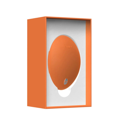Вібратор для стимуляції клітора з підігрівом оранжевий We-Vibe Temp Tangerine - 11