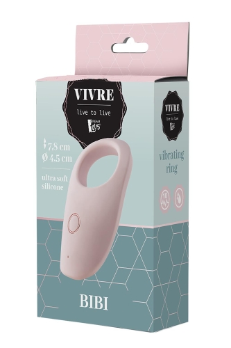 Эрекционное виброкольцо телесного цвета Dream Toys VIVRE COCKRING BIBI - 2