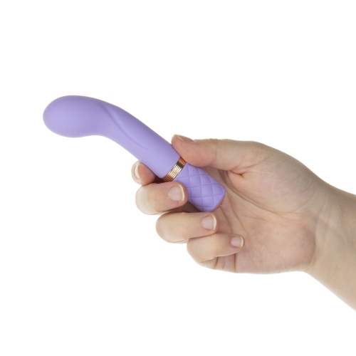 Роскошный вибратор Pillow Talk - Special Edition Racy Purple с кристаллом Сваровски - 7