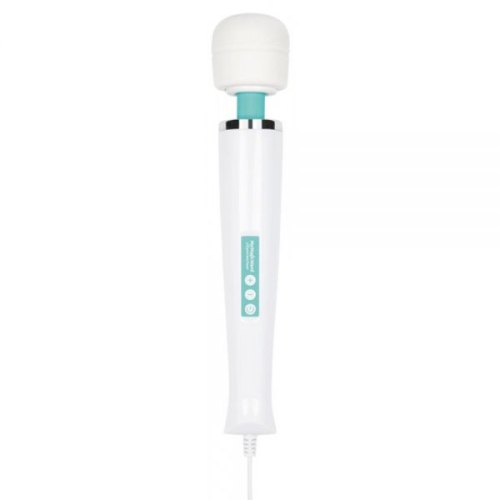 Вибромассажер-Микрофон для эрогенных зон белый My Magic Wand UK Version - 1