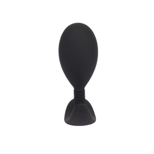 Анальна пробка із ручкою чорного кольору Chisa Anal Play Plug Large - 3