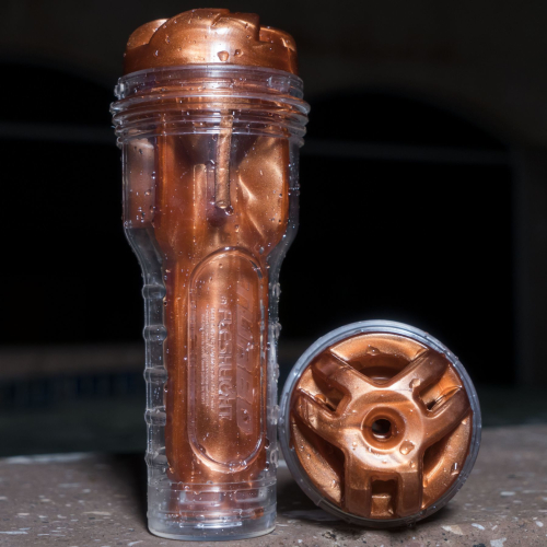 Мастурбатор Fleshlight Turbo Thrust Copper имитация минета Флешлайт - 4
