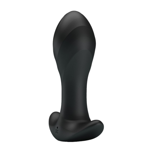 Анальна вібропробка чорна LYBAILE Anal Plug Massager - 3
