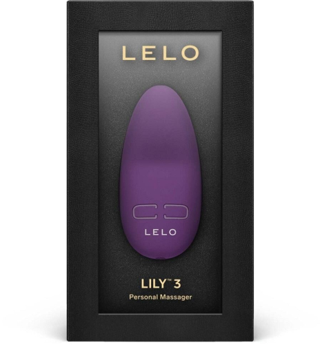 Мини вибратор для стимуляции клитора фиолетового цвета LELO Lily 3 Polar - 5
