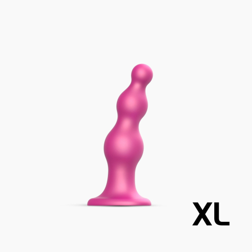 Насадка для страпону силіконова рожева Strap On Me Dildo розмір XL - 1