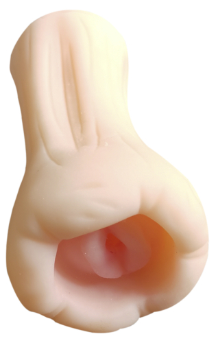Мастурбатор ротик телесного цвета Qianyue Gentle hole - 4