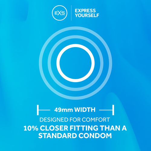 Презервативы плотно прилегающие латексные EXS Snug FIT 10 штук - 5