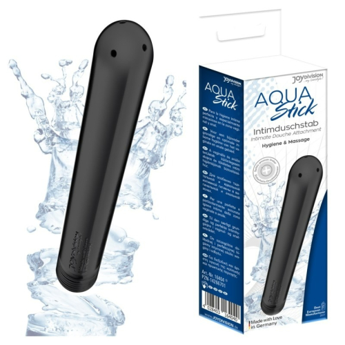 Анальный душ без душевого шланга черный AQUAstick intimate anodised - 1