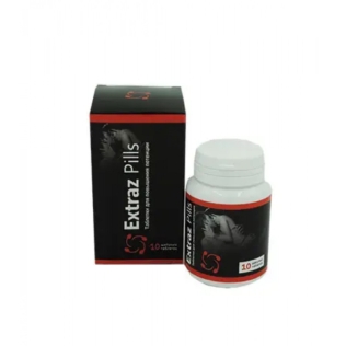 Таблетки для поднятия потенции для мужчин в количестве 10 штук Loveshop Extraz Pills