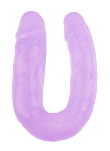 Подвійний фалоімітатор фіолетовий CHISA 14 Inch Dildo - 2