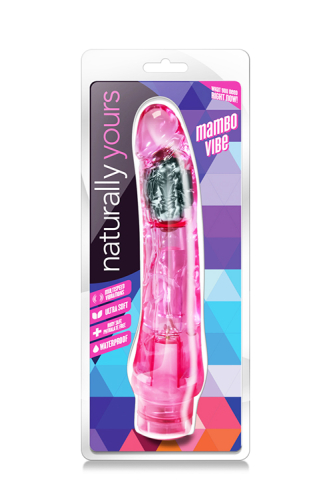Вібратор вагінальний рожевий Blush NATURALLY YOURS MAMBO VIBE - 2