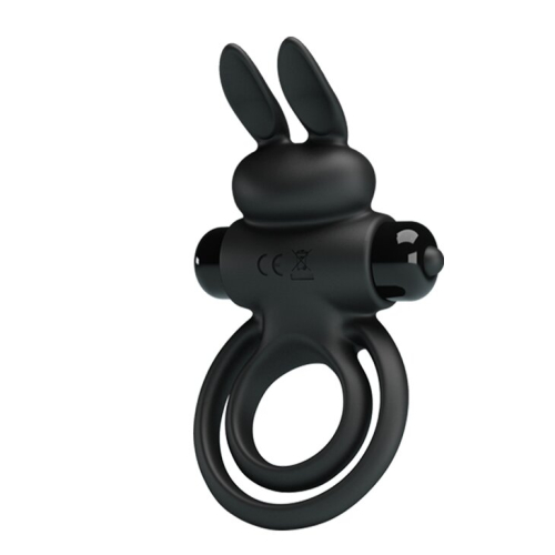 Кільце ерекційне з вібро-стимуляцією клітора Pretty Love Vibrant penis ring III BI-210206 - 3