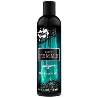 Массажное масло для ароматерапевтического массажа и для ванн Wet Elite Femme Invigorate 118 мл