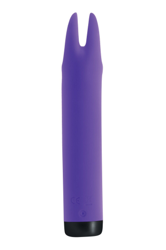 Вибратор с двумя отростками для сосков и клитора фиолетовый S Pleasures Bullets Amethyst - 3