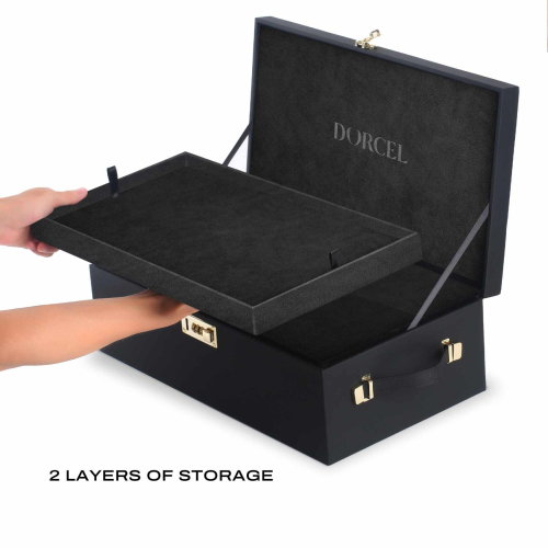 Кейс для игрушек черного цвета Dorcel Le Coffret Prestige Edition - 2