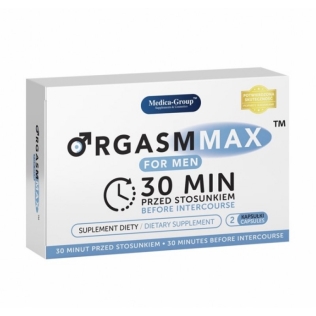 Капсулы для повышения потенции Medica-group Orgasm Max for Men Capsules 2 штуки