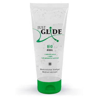 Веганская органическая анальная смазка на водной основе Just Glide Bio Anal 200 мл