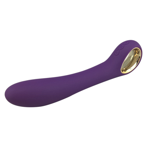 Вибратор водонепроницаемый из силикона Lealso - BELOVED Purple - 4