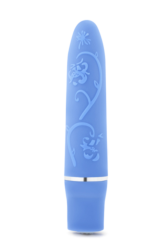Вібропуля для клітора блакитного кольору ROSE BLISS VIBE PERIWINKLE - 1