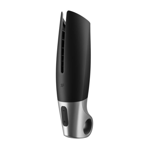 Мастурбатор для мужчин силиконовый черного цвета Satisfyer Power - 2