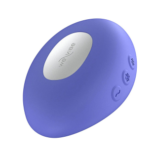 Вибратор для стимуляции клитора с подогревом синий We-Vibe Temp Lavender Blue