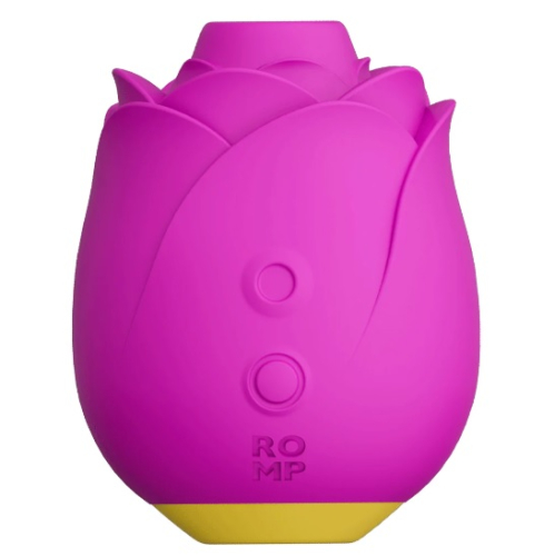 Вакуумний кліторальний стимулятор трояндочка рожевого кольору Romp Suction - 2