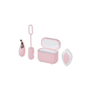 Набор вибраторов с пультом и кейсом розовый Blush Play With Me 2 штуки