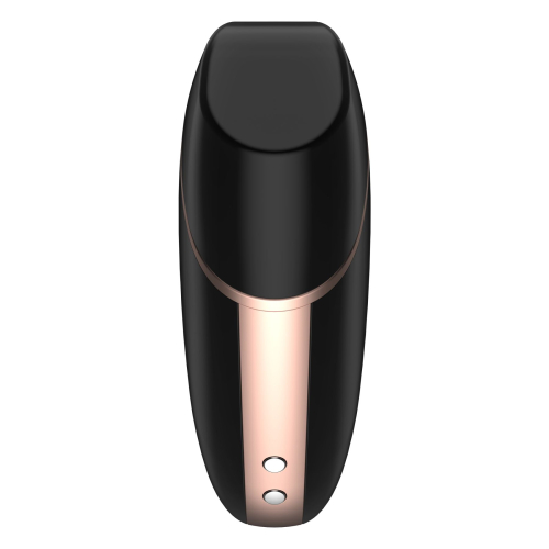 Вакуумний безконтактний кліторальний смарт вібратор Satisfyer Love Triangle чорний - 6