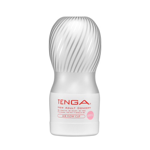 Мастурбатор в футляре белого цвета Tenga Air flow cup gentle - 1