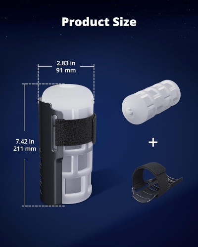 Рукав-мастурбатор белый Lovense Solace Pro Grip Kit с креплением для Solace Pro - 7